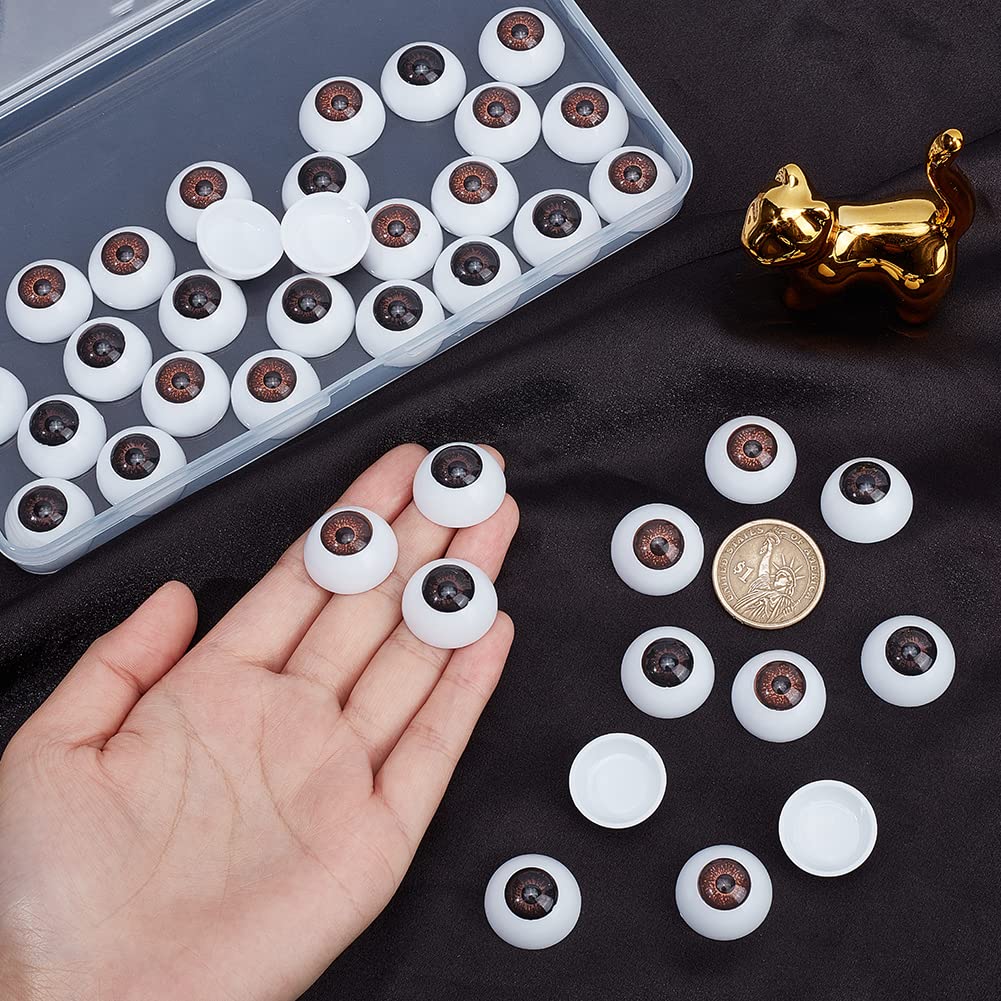 Amazon | PH PandaHall ドール目 ドールメイキング 人形目 約20個 2色